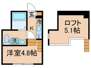 KOMOREBI【1階】の間取り