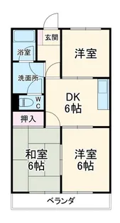 サンプラザサカイ【3階】の間取り