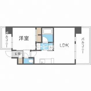 大阪府大阪市旭区赤川2【マンション】の間取り
