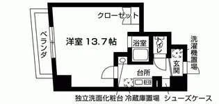 オーク西陣【4階】の間取り