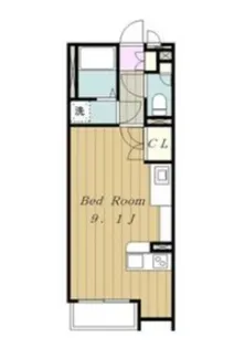 クレイノオークフォレスト【1階】の間取り