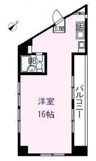 ビューロ目白台【3階】の間取り