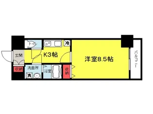 TKアンバーコート堺東II【10階】の間取り