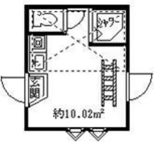 レジデンス西荻【1階】の間取り