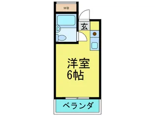 プチロワイヤル河合【2階】の間取り