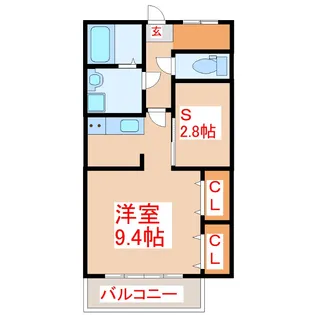 浅面ビル【4階】の間取り