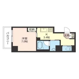 LE NORD YOKOHAMA【3階】の間取り