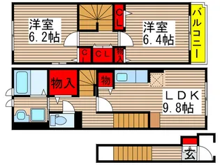 エピナールIIの間取り