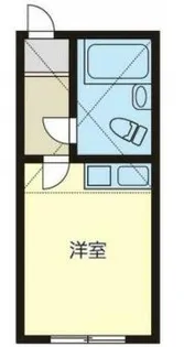 プラザドゥパナーシA棟【2階】の間取り