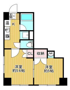プレステージ新潟【7階】の間取り