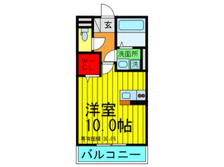 リヴェ-ル香里園【2階】の間取り