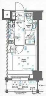 シーフォルムヨコハマオオドオリコウエン【8階】の間取り