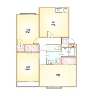 コーポラス近藤【2階】の間取り