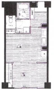 須賀マンション【5階】の間取り