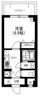 メゾン・ド・パピヨン【4階】の間取り