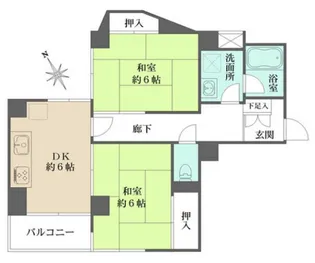 ラヴィーナ門前仲町【3階】の間取り