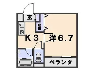 リバティ92【1階】の間取り