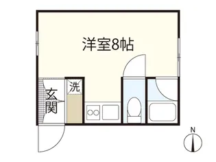 細川ビル【4階】の間取り