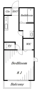 ベルコモン【1階】の間取り