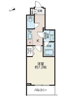 リシェス西早稲田【3階】の間取り