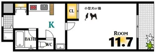 M6BLDG【3階】の間取り