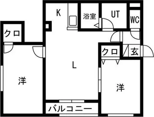 プレシャス28番館【3階】の間取り