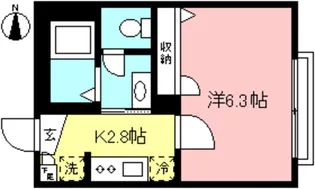オリザ・ベルージュ【2階】の間取り