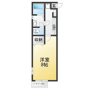 SPACE IN CASA【1階】の間取り