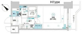 フェニックス横濱関内BAY GAIA【5階】の間取り