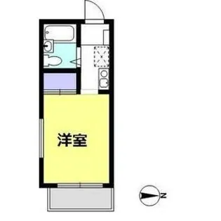 ガーデンパレス光明池【2階】の間取り