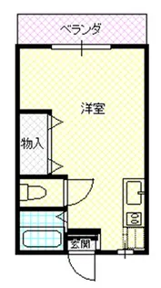 サンシティ高光牟礼【1階】の間取り