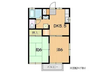 パストラルハイツ2号【2階】の間取り
