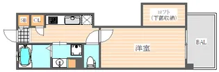 アクタス博多Vタワー【10階】の間取り
