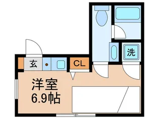 HJ PLACE百人町【2階】の間取り