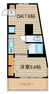 エスカイア大泉学園【4階】の間取り