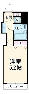 クリオ菊名壱番館【2階】の間取り