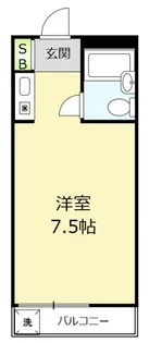 駒込K&Mビル【1階】の間取り