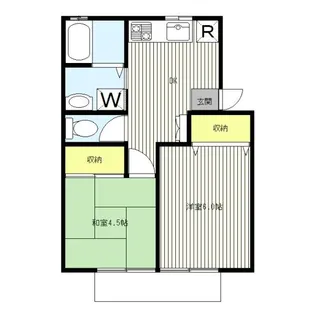 ベターデイズ【2階】の間取り