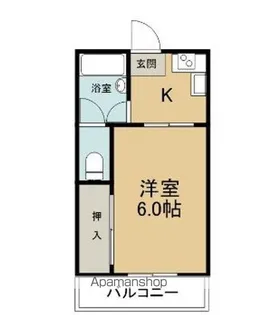 SS元町ビル【4階】の間取り