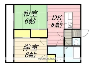 リバーサイド多の津【3階】の間取り