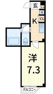Lotso京成立石【3階】の間取り