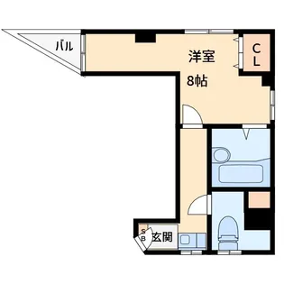 マンション麗和【1階】の間取り