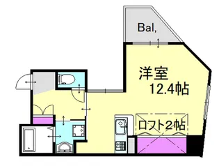 国泰寺Mビル【9階】の間取り