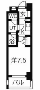meLiV鶴舞【9階】の間取り