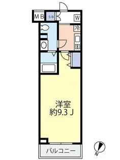 グランヴァン西馬込III【1階】の間取り