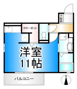 グランスクエア I番館【2階】の間取り