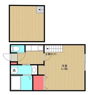 maison de pastel【2階】の間取り
