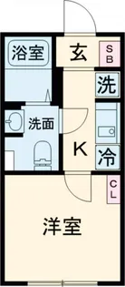 レピュア綾瀬レジデンス【2階】の間取り