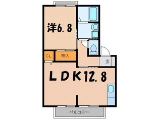 カモミールD棟【1階】の間取り