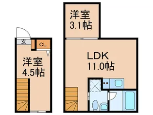 HJ PLACE OTSUKAの間取り